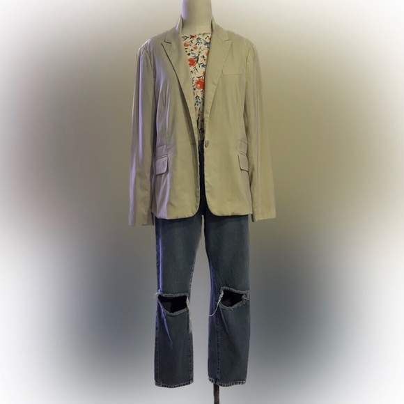 Vintage New York & Company Stretch Blazer 1990s - Picture 2 of 4